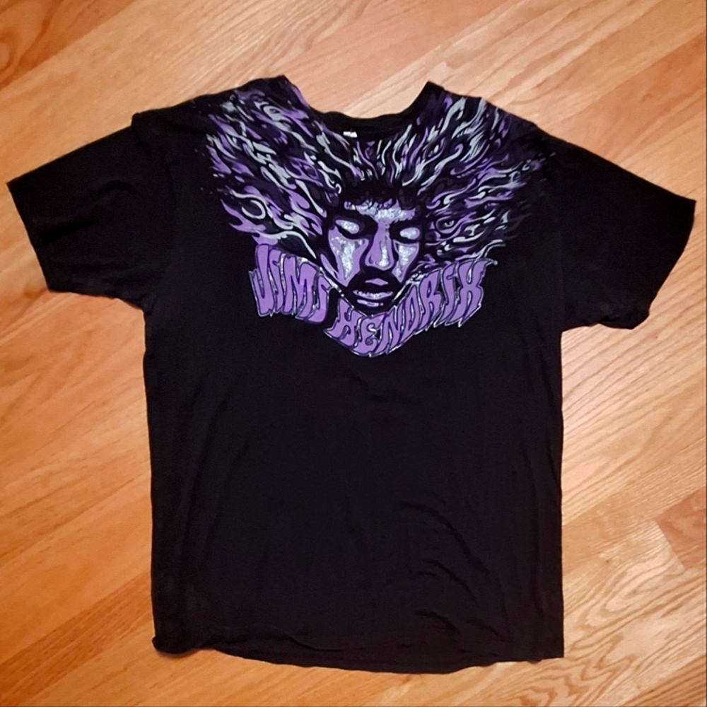 Jimi Hendrix  xl Y2K Short Sleeved Graphic T